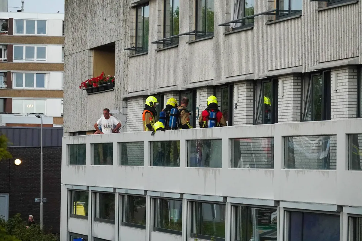 Brand in woning IJmuiden door wasdroger