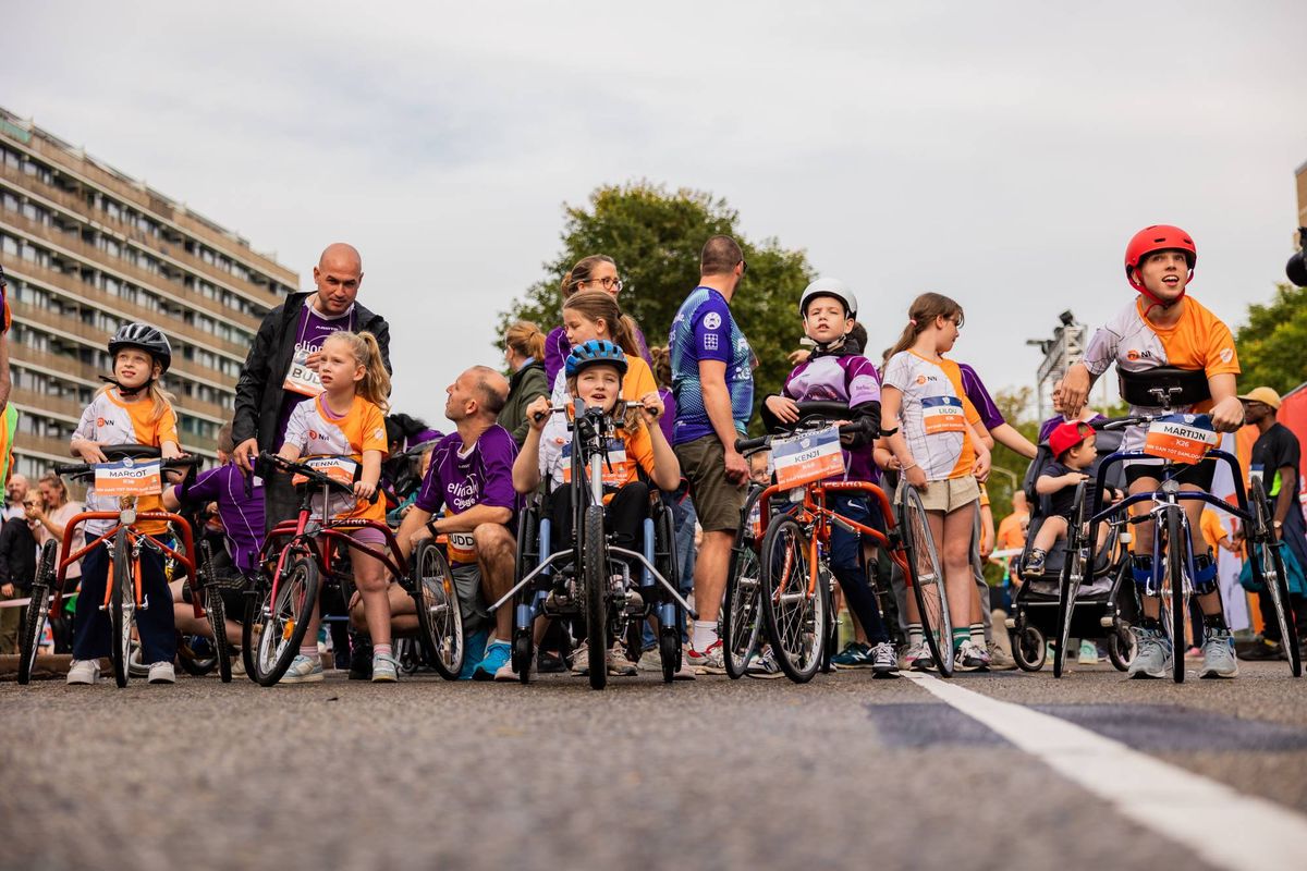 Sportief genieten voor leerlingen Heliomare tijdens Special Run bij Dam tot Damloop