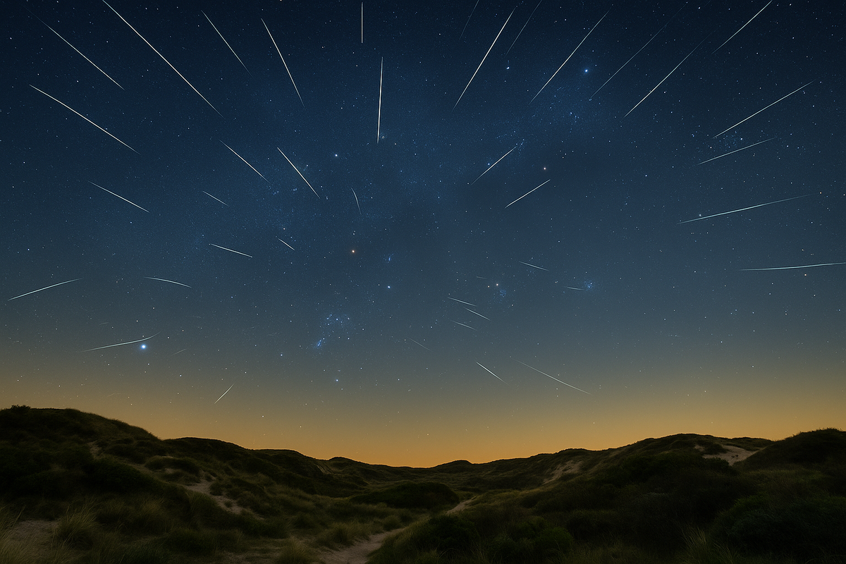 Woensdag zien we sterretjes: sterrenregen Orioniden ook in regio Kennemerland zichtbaar