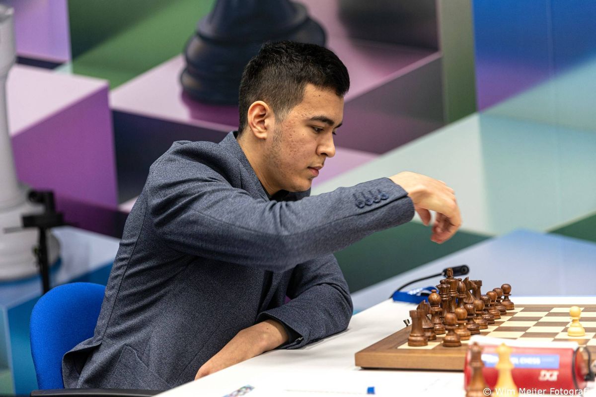 Jorden Van Foreest raakt achterop bij Abdoesattorov in Tata Steel Chess