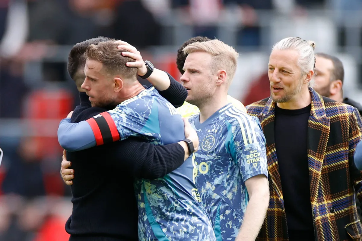 Rondom Ajax: Henderson neemt met mooie tekst afscheid van Farioli: 'Bedankt en succes, Gaffa!'