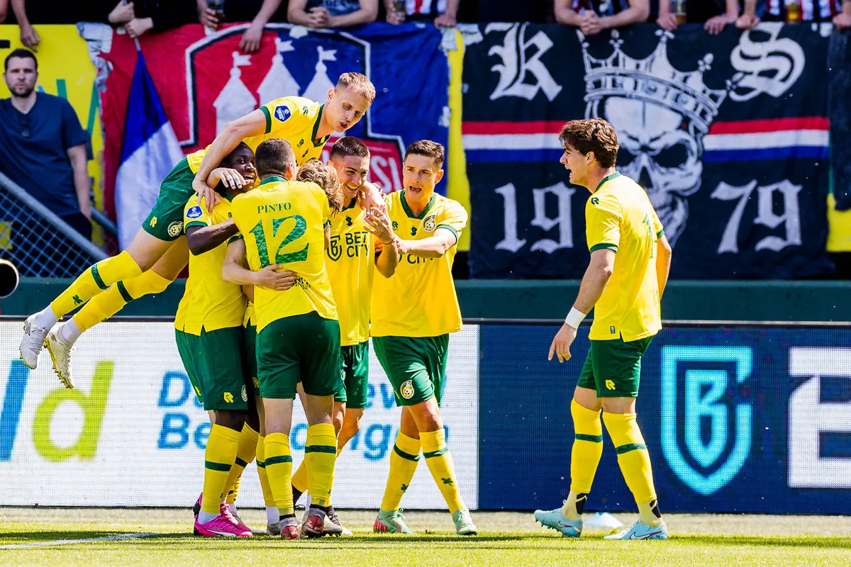 Fortuna Sittard zeker van lijfsbehoud, sc Heerenveen verstevigt achtste plek