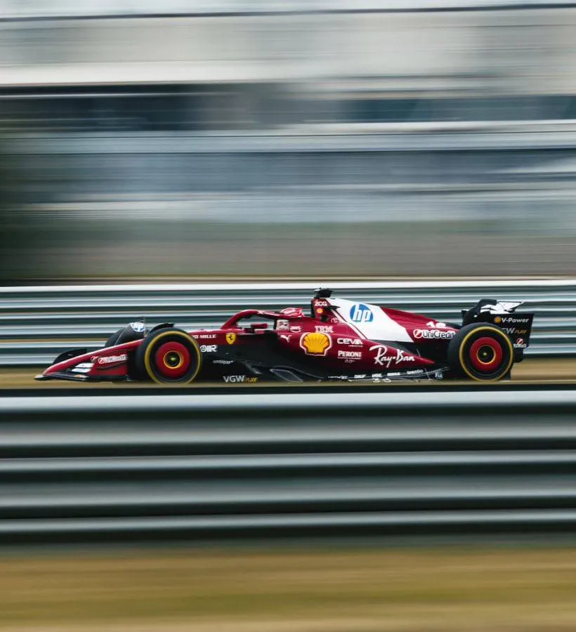 Ferrari maakt op Fiorano eerste meters met hun nieuwe SF-25