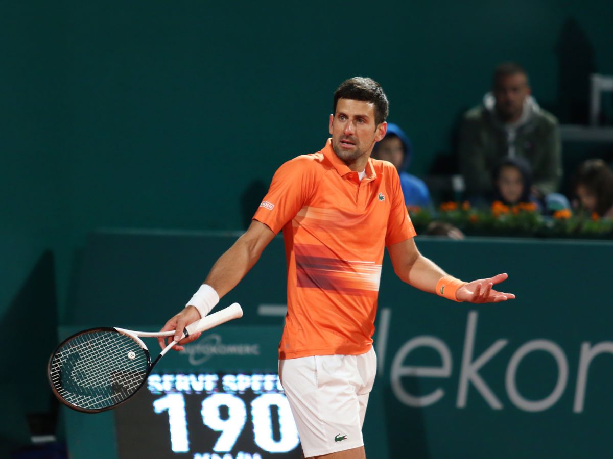 WATCH Check the Machine Djokovic Fumes After Being Denied Ace At Roland Garros