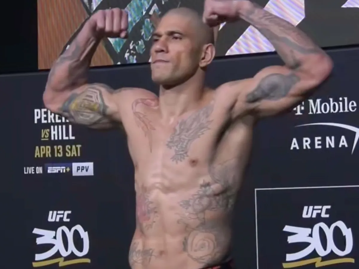 UFC 300 weigh-in: Kampioenen tonen spierballen uitdagers klaar voor oorlog
