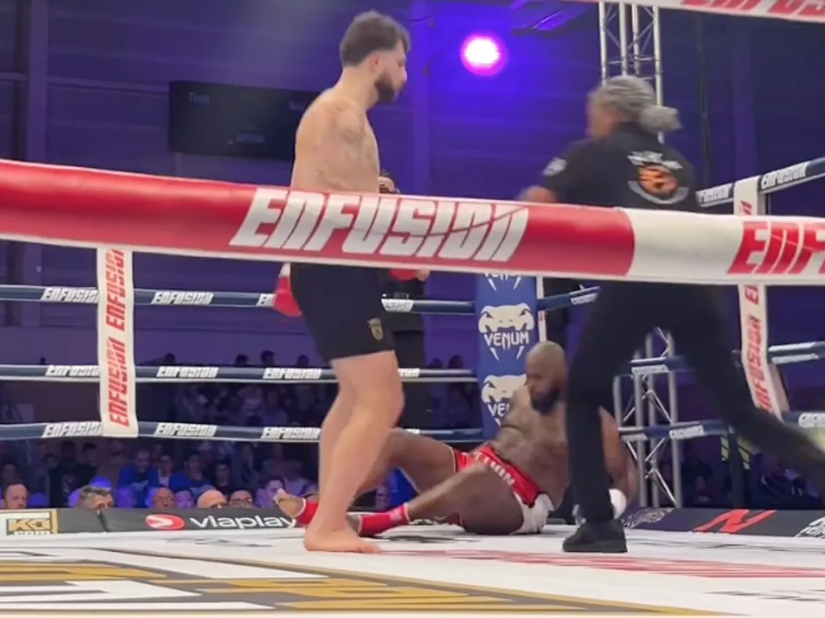 🎥 Enfusion kickbokser Van Loevezijn slaat hard toe: Snelle knockout