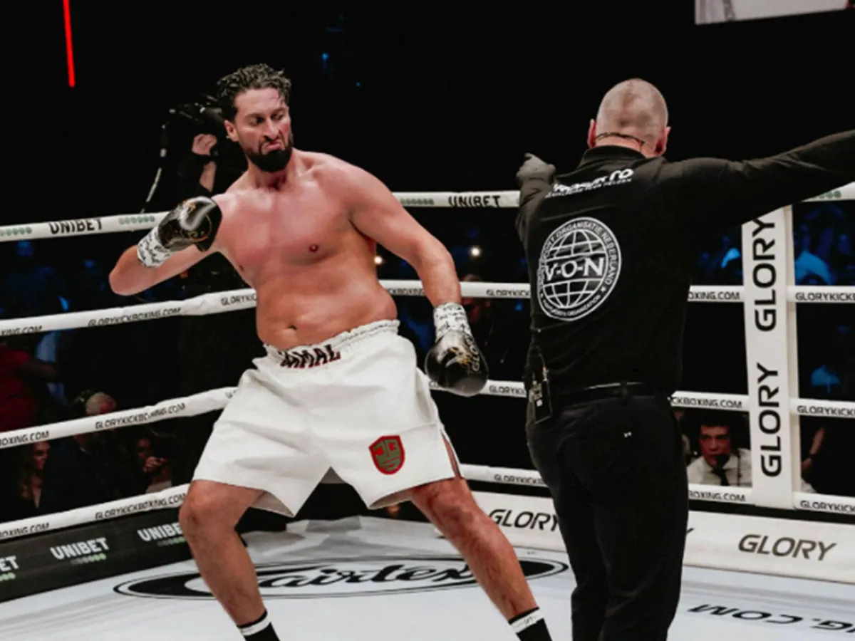 Glory 99: Ben Saddik vecht door pijn heen en verslaat Ristea