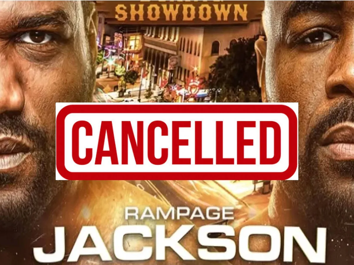 Gevecht Rashad vs Rampage op laatste moment afgezegd - dit is waarom