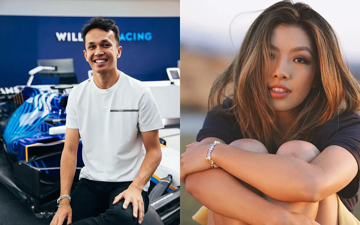 Alex Albon keert terug naar Formule 1, krijgt vriendin Lily Muni het rustiger