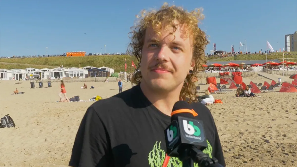 Ondertussen op Zandvoort: "Are you from Germany?"