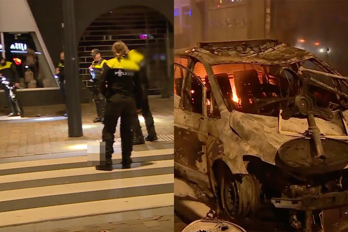 Grote ravage na rellen in Rotterdam: Politie vindt een vinger