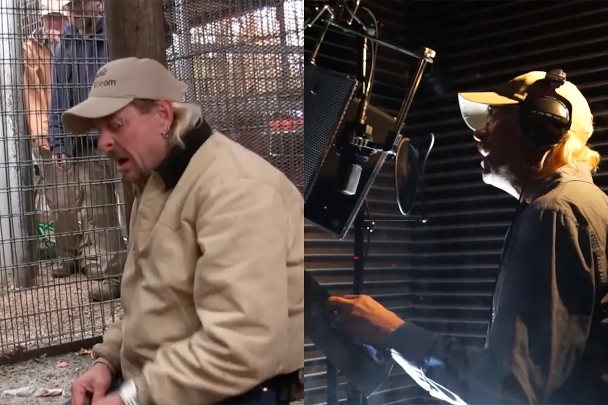Say Something cover van Joe Exotic is zeker je WTF moment van de dag