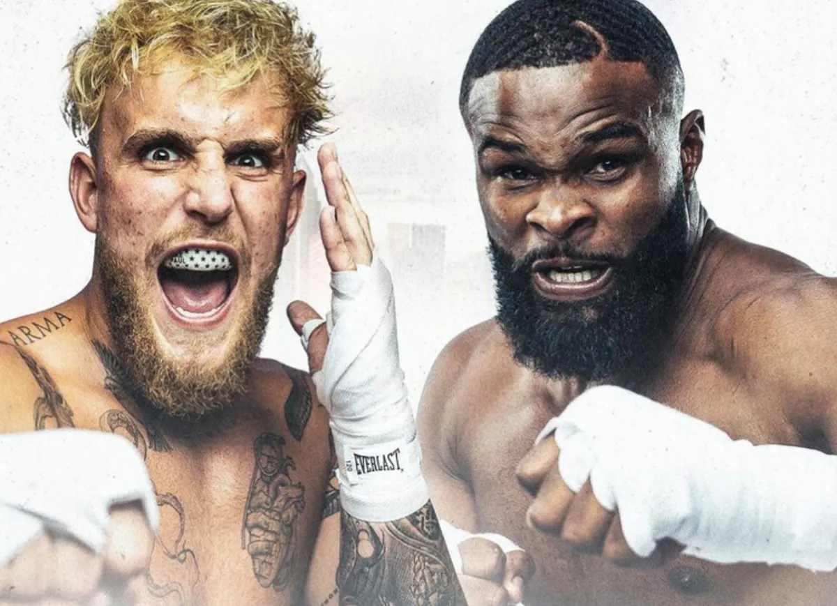 YouTuber Jake Paul slaat voormalig UFC kampioen Tyron Woodley knock-out