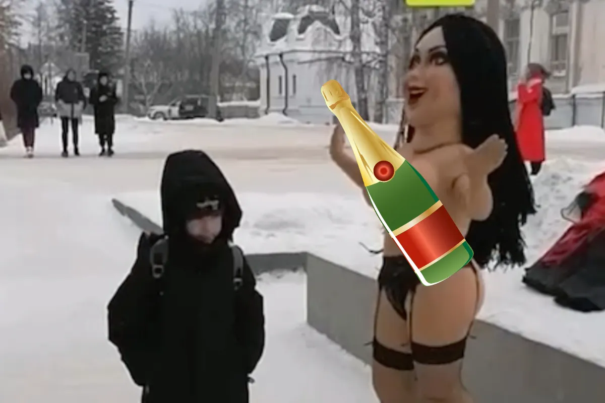 Vermaak op straat zoals ze dat alleen in Rusland kunnen