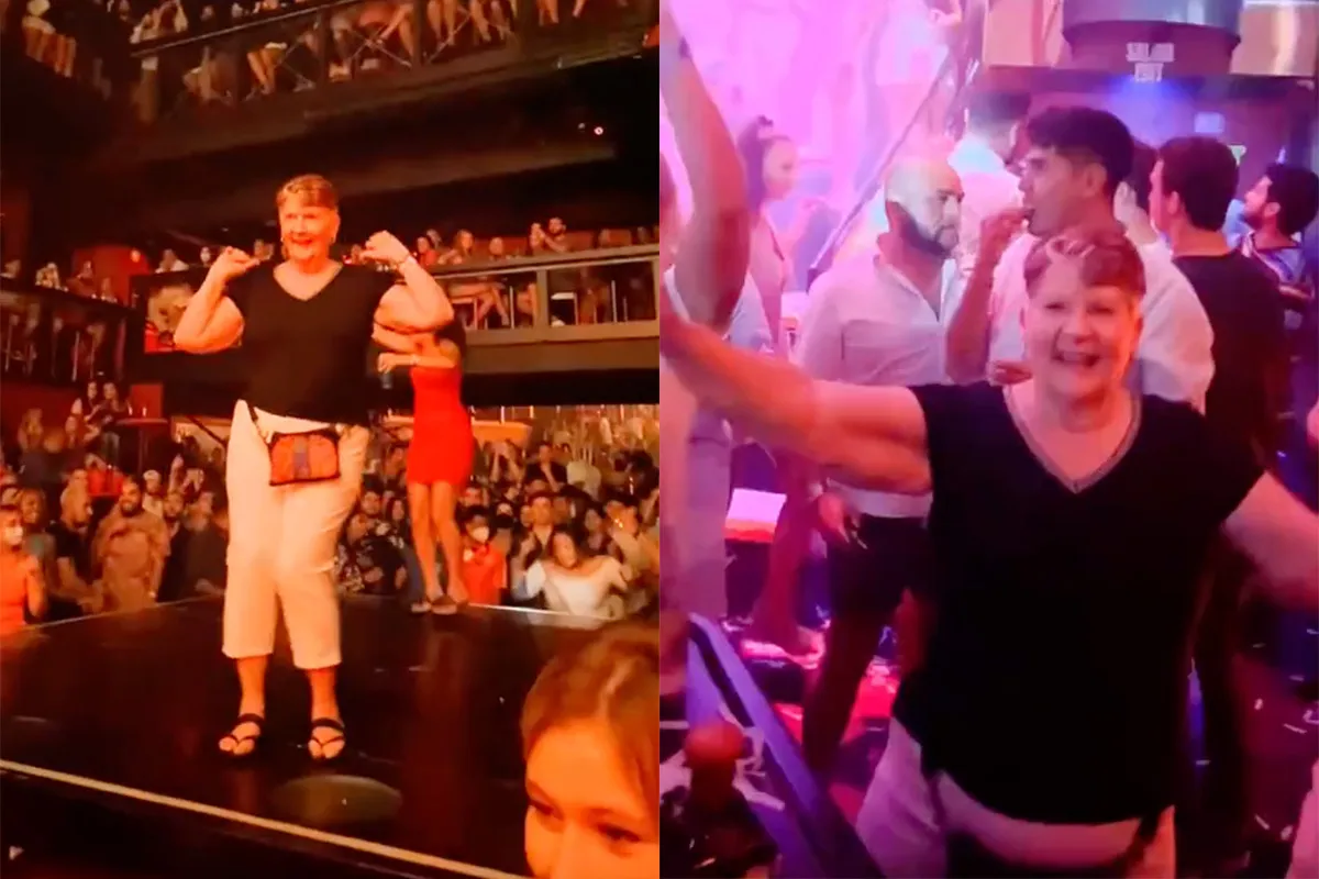 Gezellig een onvergetelijk avondje clubben met oma