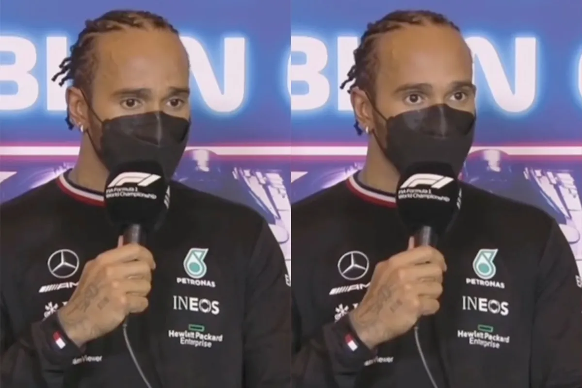 Lewis Hamilton speelt weer de grote 'cry baby' als het gaat over Max Verstappen