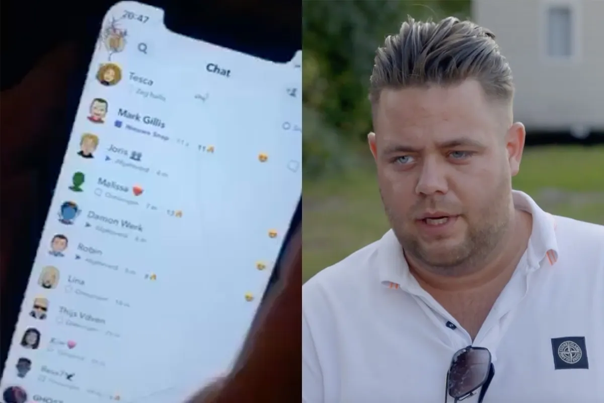 Massa is Kassa: Snapchat beelden van een poedelnaakte Mark Gillis gaan rond