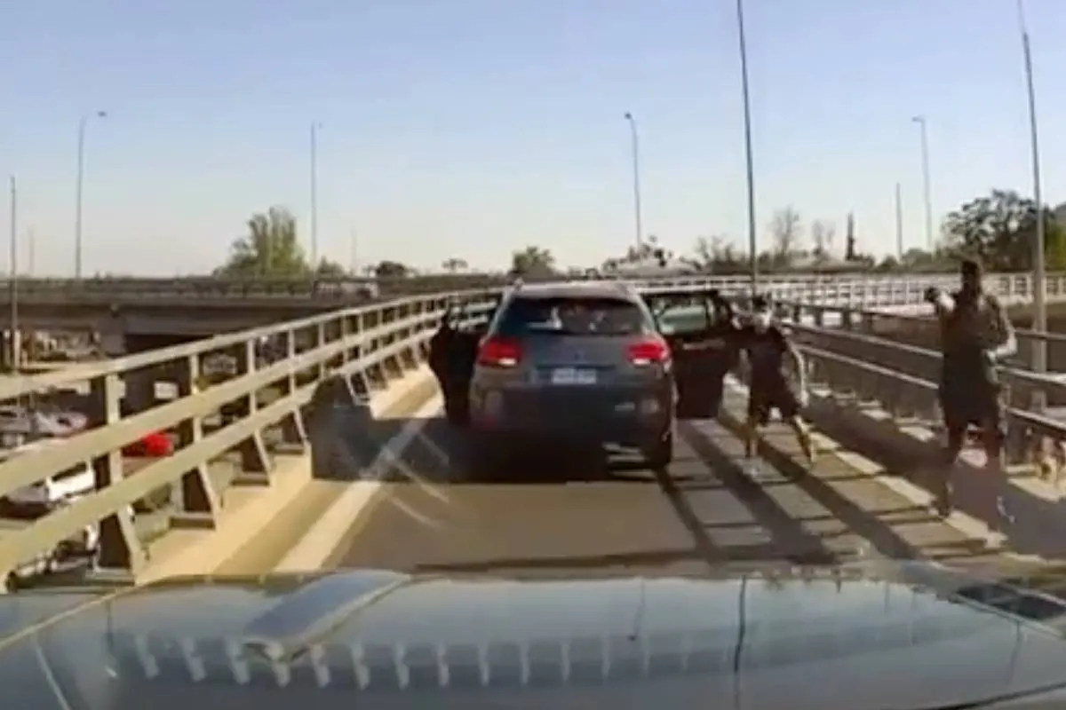 Vrachtwagenchauffeur in Chili liet zich deze dag niet overvallen