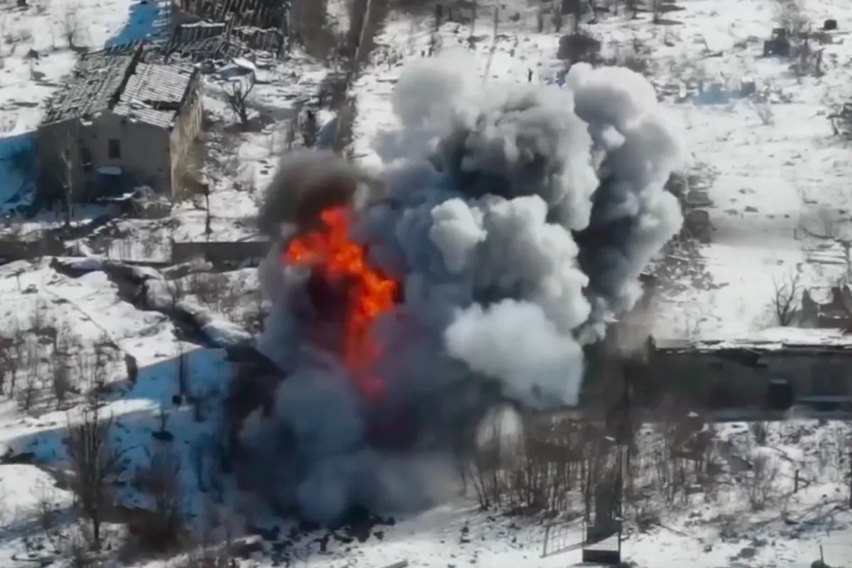 Einde oefening op spectaculaire wijze voor Russische T-72 tank