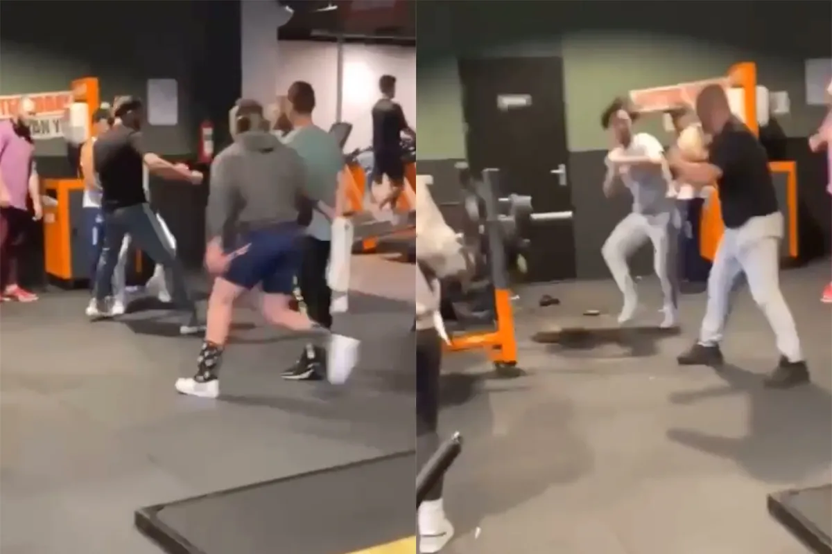 Ondertussen in de Basic Fit van Blerick: Lekker matten in de sportschool