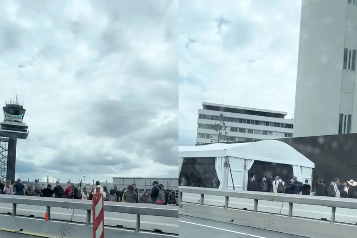 Ga op vakantie vanaf Schiphol zeiden ze, dat is ontspannend vertrekken zeiden ze...