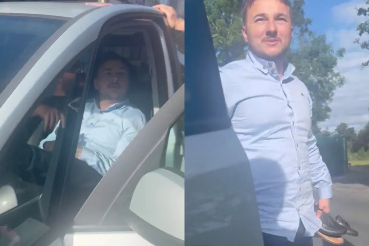 Als je in de auto wilt stappen, maar er ligt nog iemand zijn roes uit te slapen