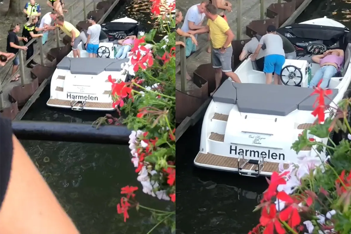 Mannenweekend op een bootje in Utrecht liep beetje uit de hand