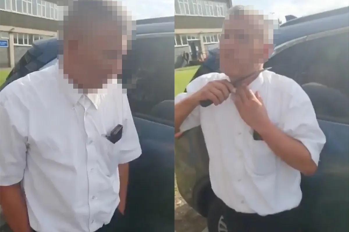Man snijdt eigen strot door na confrontatie met Pedohunters