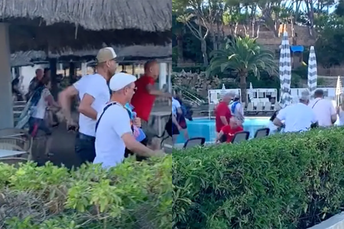 Ondertussen op Mallorca: Rennen anders heb je geen ligbed bij het zwembad