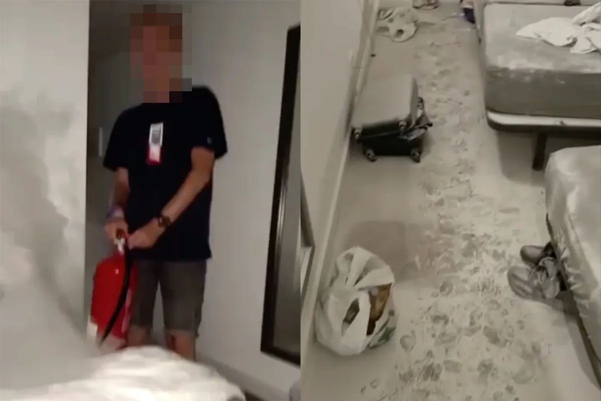 Vakantiegangers op Mallorca hebben witte kerst gevierd in appartement