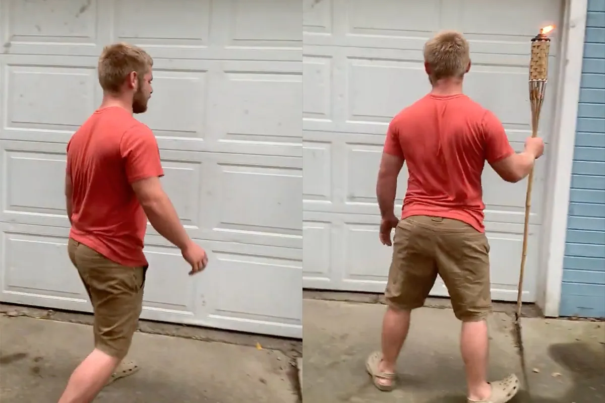 De garage is een beetje vol, maar wait for it...