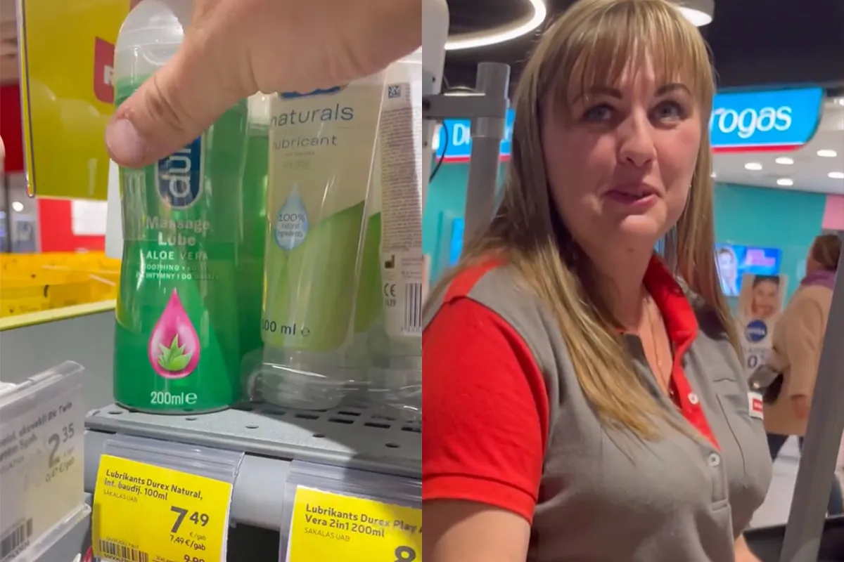 Kassadame laten weten dat je jezelf gaat verwennen
