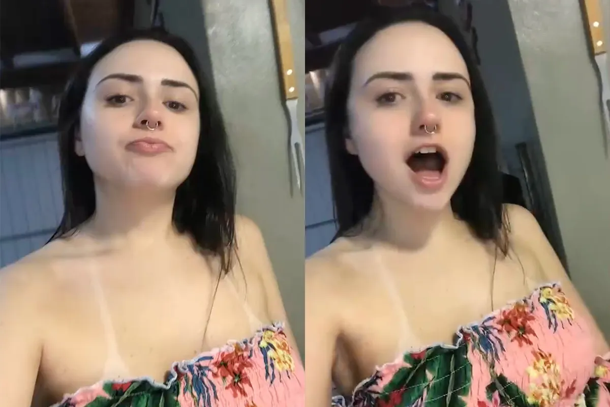 Kun je 4 liter Sprite drinken, van deze dame ga je het echt niet winnen