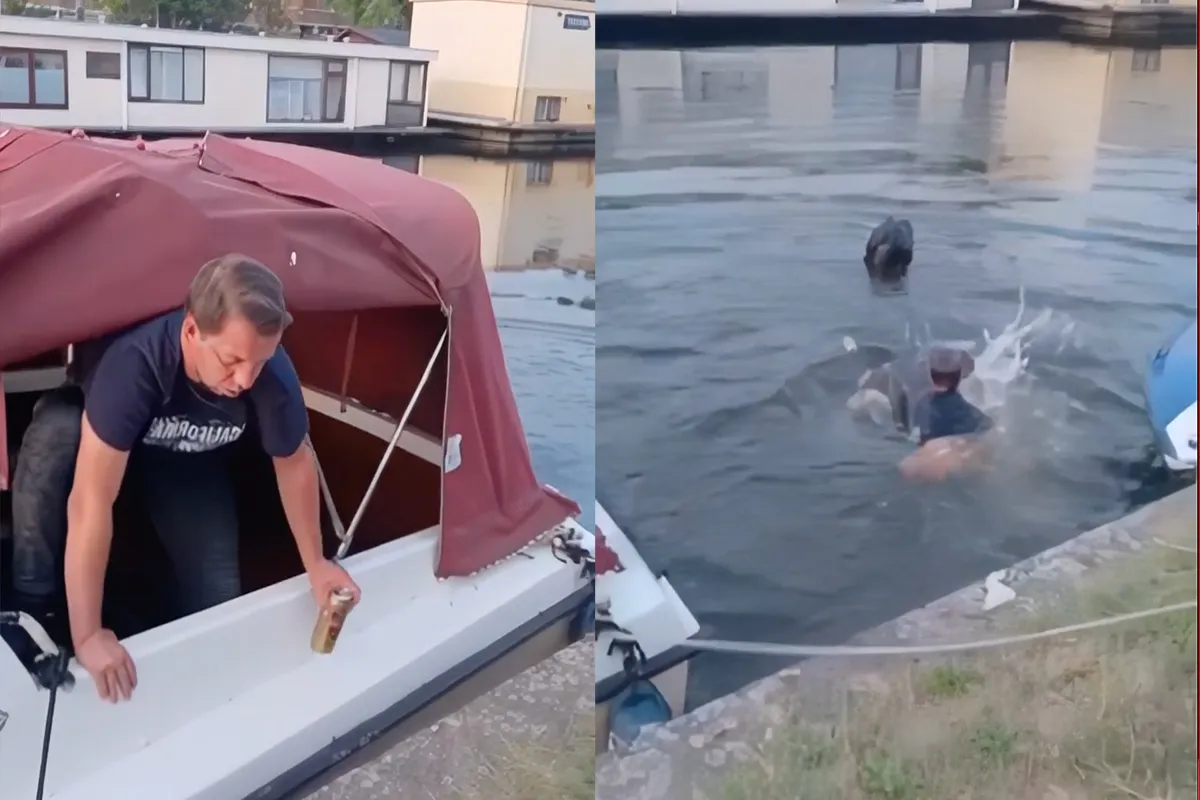 Ongenode gast op boot wordt duidelijk gemaakt dat hij andere slaapplek moet zoeken