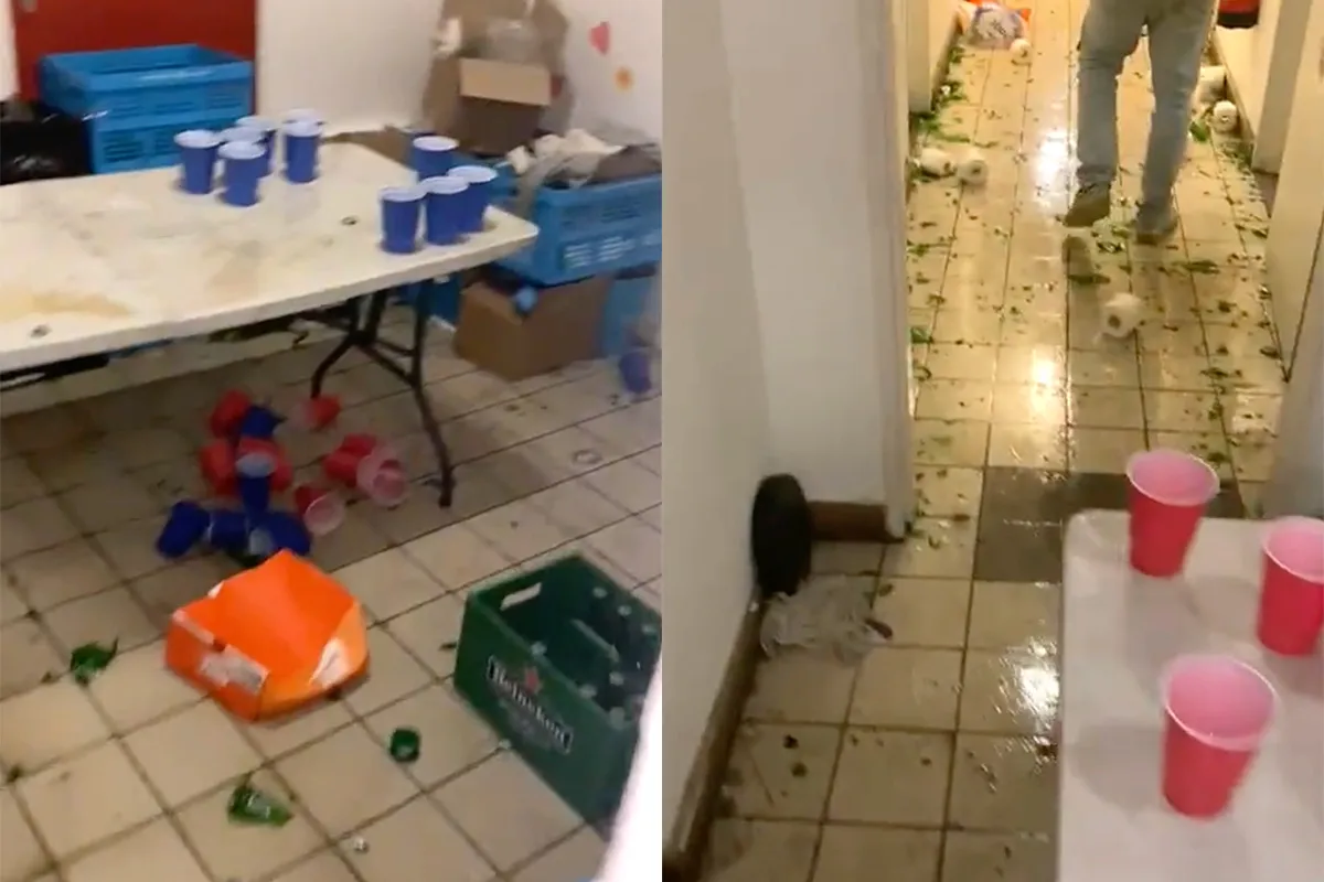Studenten kunnen opruimen en fluiten naar hun statiegeld