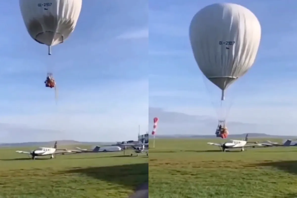 You can't land there, mate