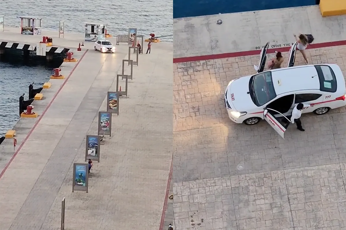 Dames zijn te laat voor cruiseschip en overige gasten laten dit duidelijk merken