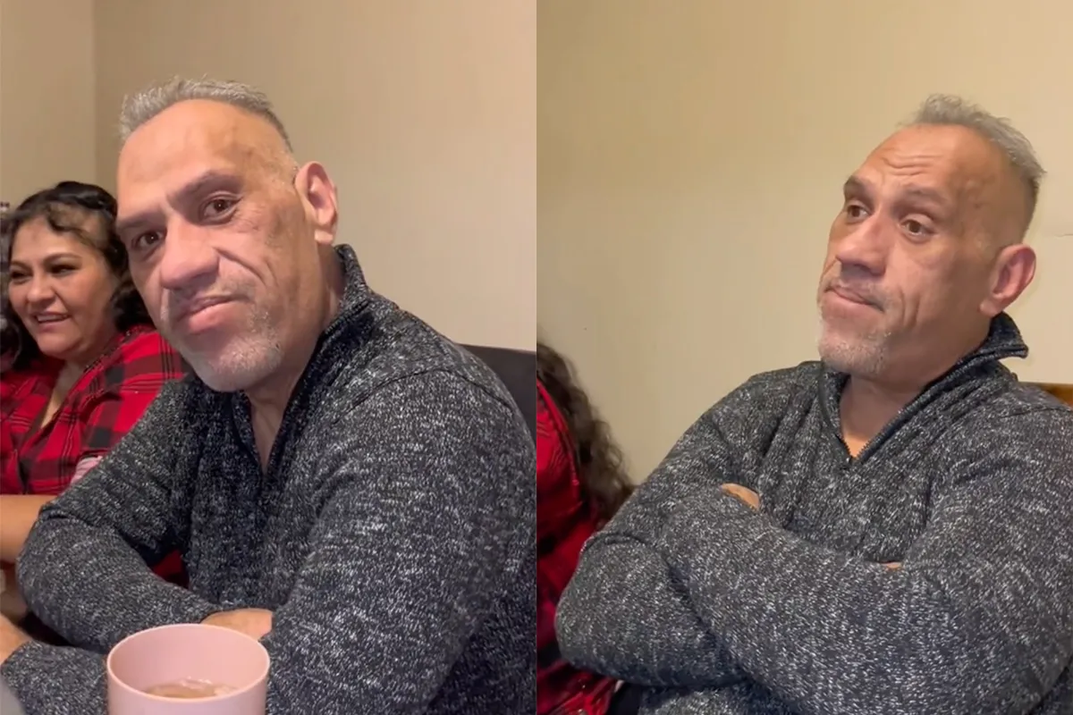 Vader moet een woord spellen, maar zit bijna tegen piswoest aan