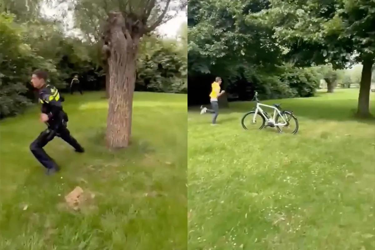 Buitenspelen is een stuk spannender als de politie ook mee doet