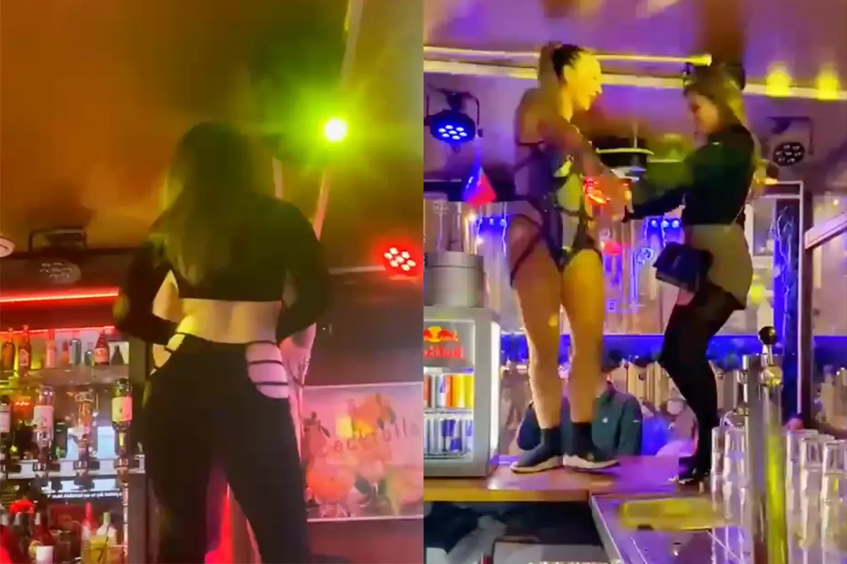 Het zal binnenkort wel druk zijn in de Hot or Not bar op de wallen