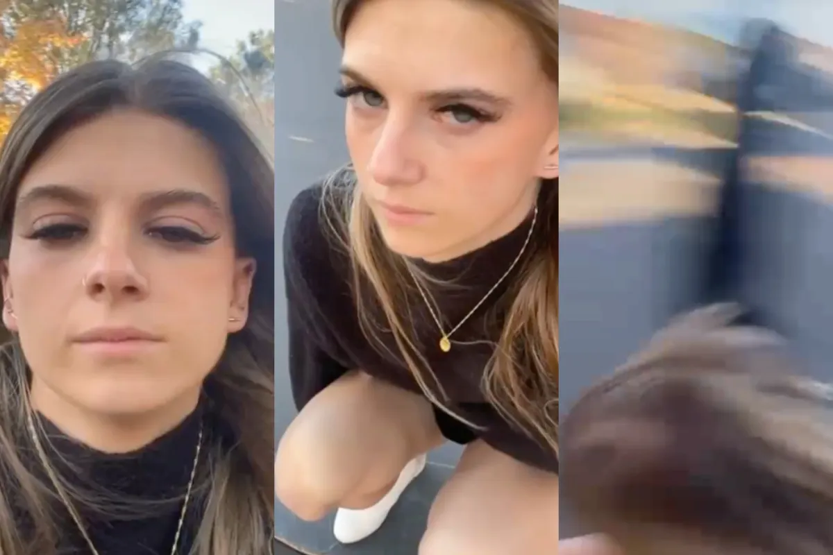 Jezelf filmen en longboard rijden is een slechte combinatie