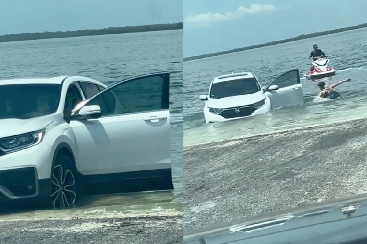 Jetski ophalen ging geheel niet volgens plan
