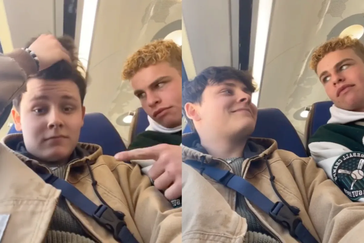 Guys kunnen in trein meegenieten van drama tussen Nestor en zijn inmiddels ex-vriendin