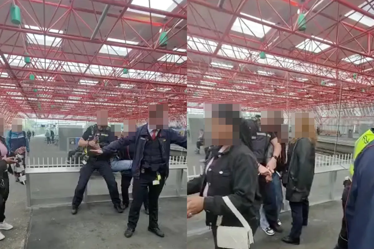 NS medewerkers willen dat je gewoon meewerkt, want anders pakken ze je aan