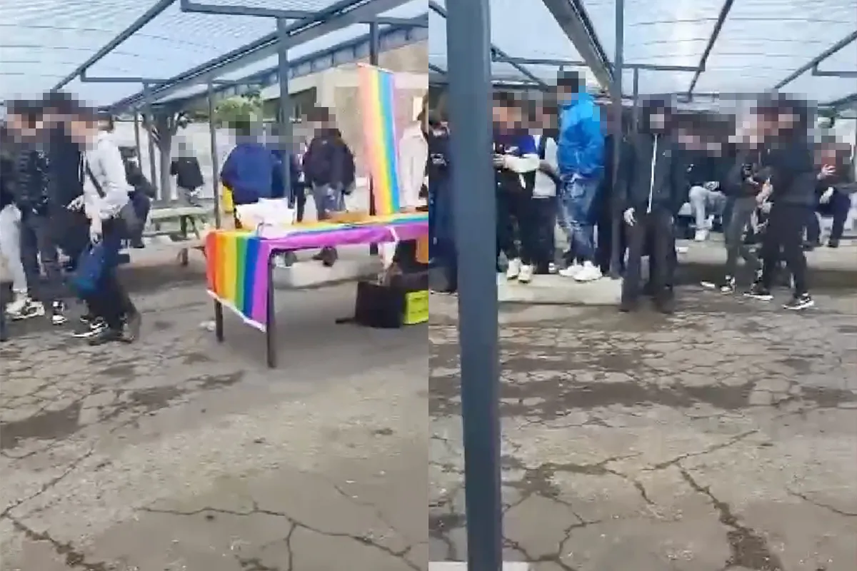 Scholieren in Genk vinden regenboogvlag op de speelplaats geen goed idee en laten dat merken