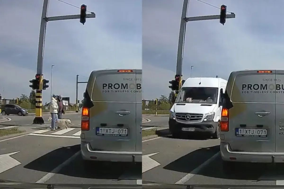 Belg weet niet welke kant je in moet rijden