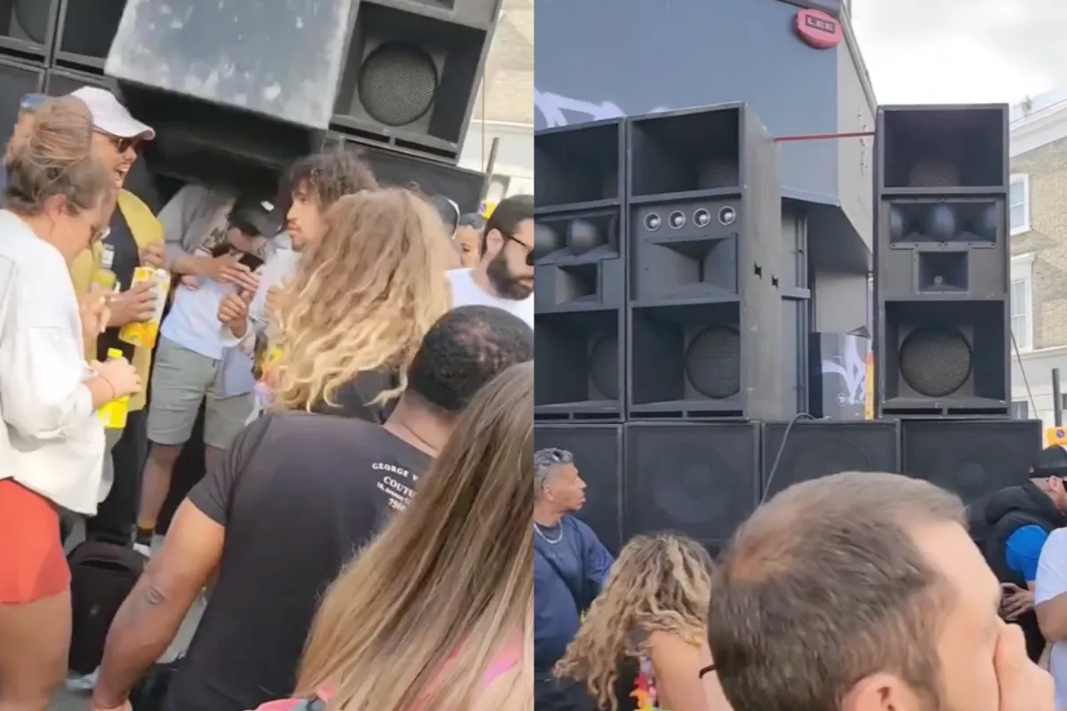 Let the Bass Drop net te letterlijk genomen tijdens afgelopen Notting Hill Carnival