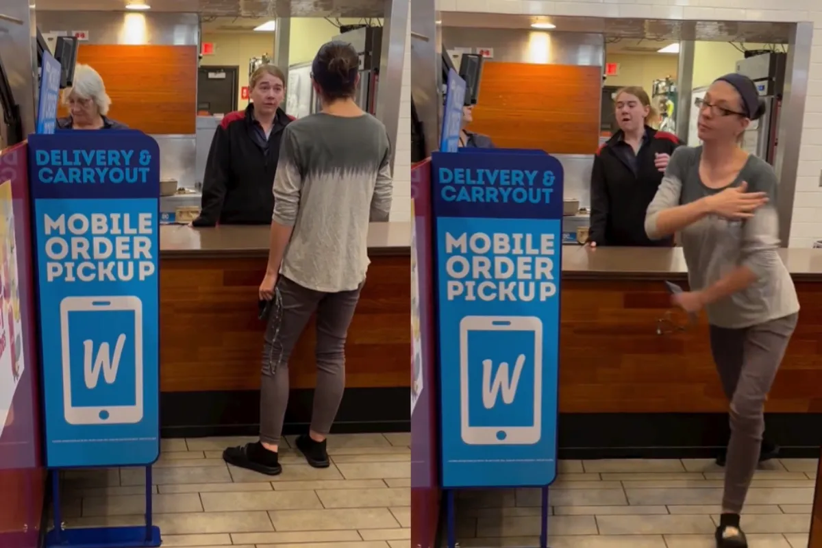 Platte hand voor Wendy’s medewerkster van boze klant