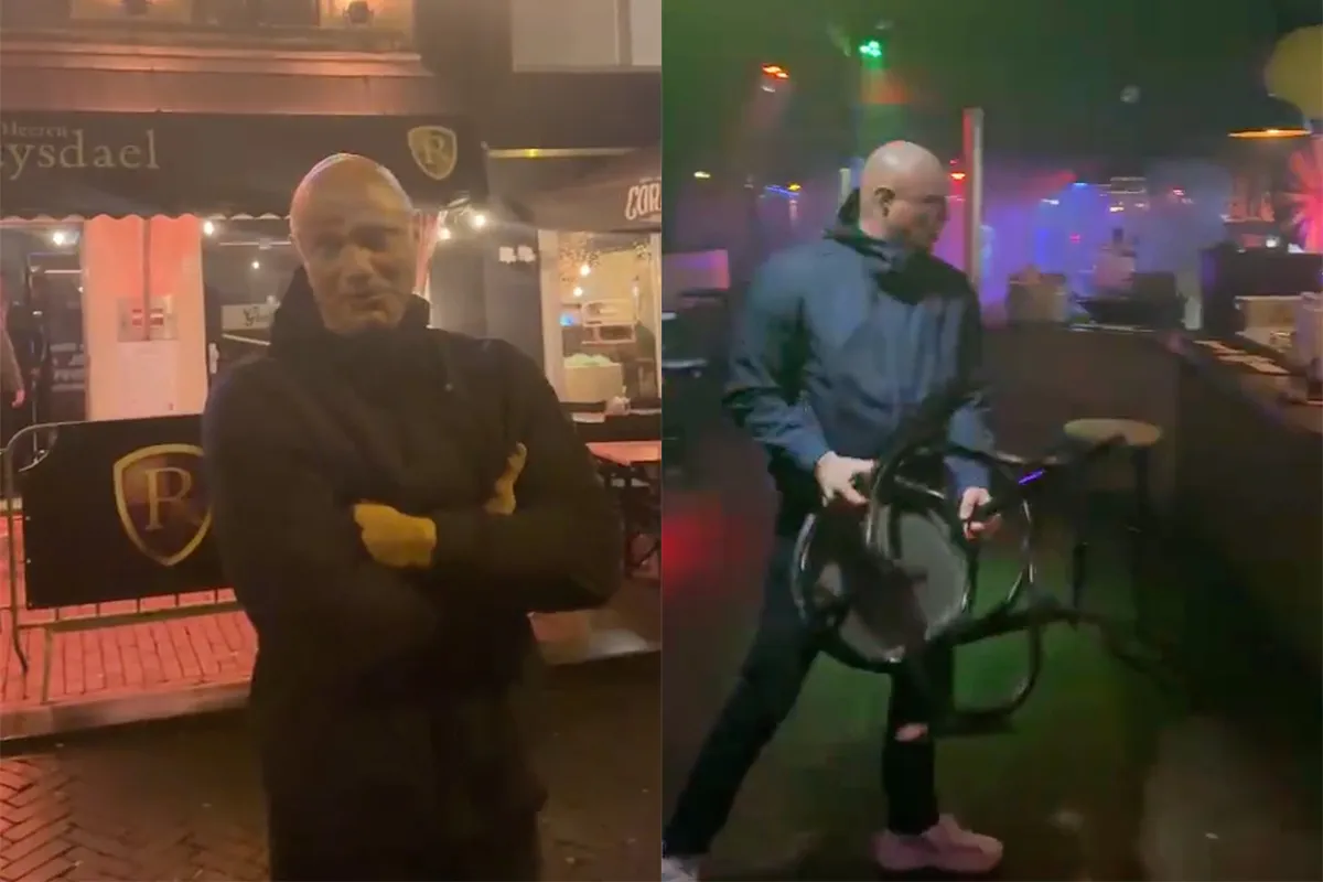 Alex Soze laat zien dat alles kapot mag in club in Veenendaal