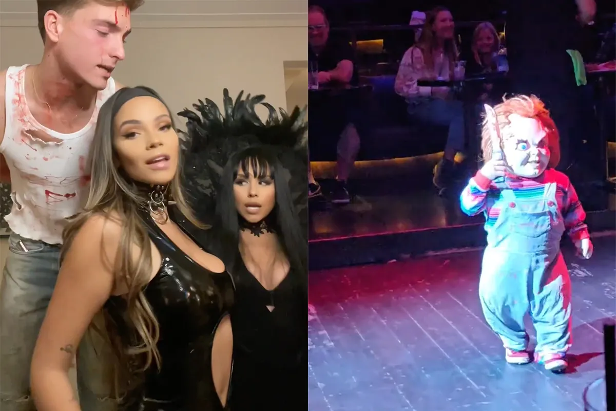 Monica Geuze absoluut niet eng tijdens Halloween, maar van Chucky krijg je nachtmerries